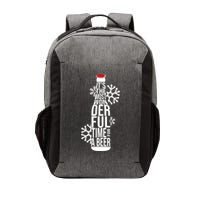 Christmas Its The Most Wonderful Time For A Beer Vector Backpack