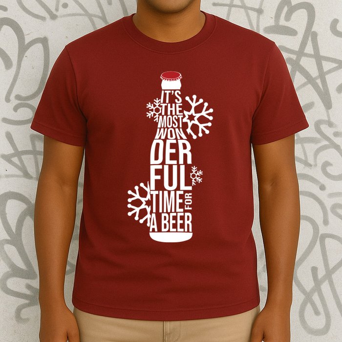 Christmas Its The Most Wonderful Time For A Beer T-Shirt