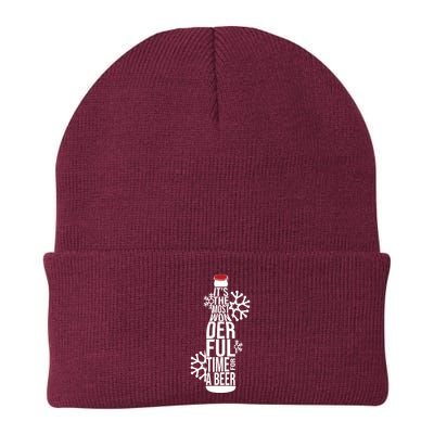 Christmas Its The Most Wonderful Time For A Beer Beanie