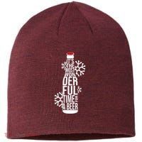 Christmas Its The Most Wonderful Time For A Beer Sustainable Beanie