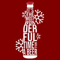 Christmas Its The Most Wonderful Time For A Beer Mesh Reversible Basketball Jersey Tank