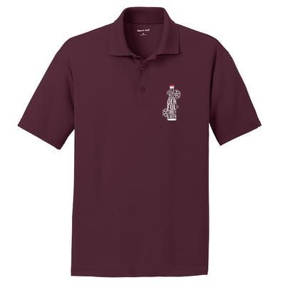 Christmas Its The Most Wonderful Time For A Beer PosiCharge RacerMesh Polo