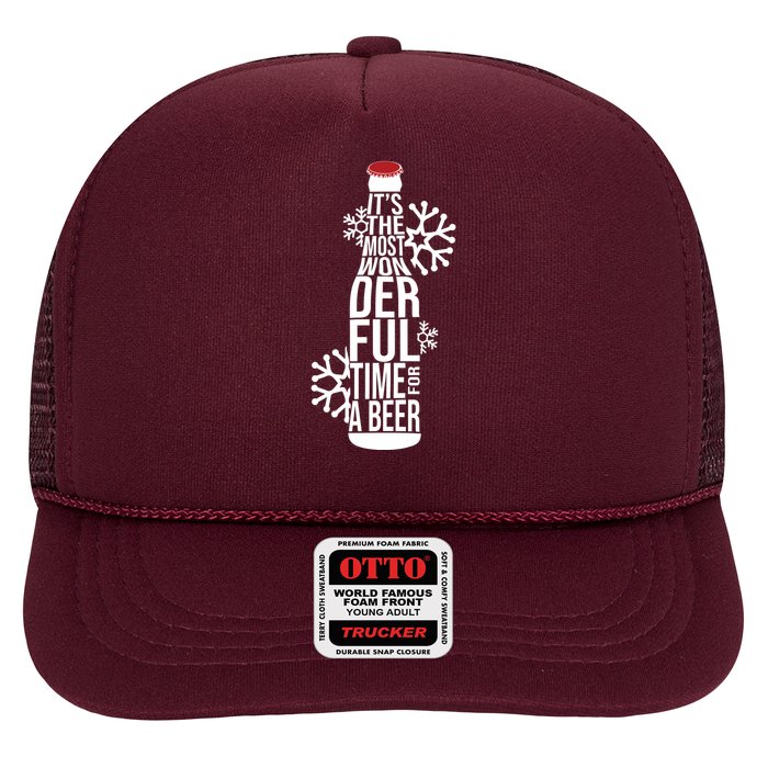 Christmas Its The Most Wonderful Time For A Beer Trucker Hat