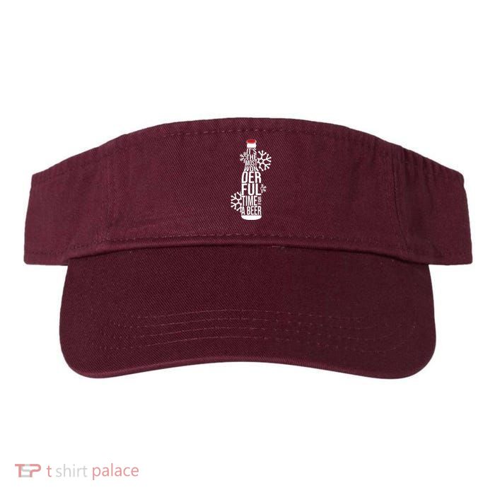 Christmas Its The Most Wonderful Time For A Beer Visor