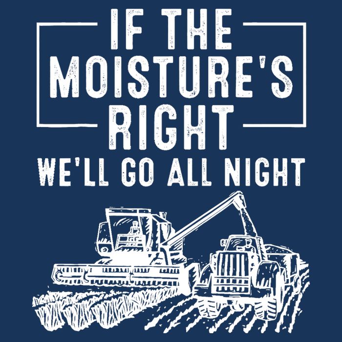 Cool If The MoistureS Right Farmer Gift Funny Farm Cooling Performance Crew T-Shirt