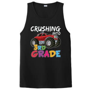 Crushing Into Third Grade Monster Truck Cute 3Rd Grade Gift PosiCharge Competitor Tank