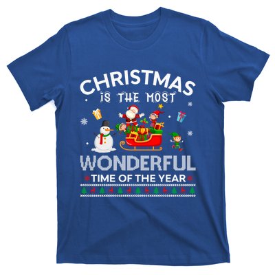 Christmas Is The Most Wonderful Time Of The Year Gift T-Shirt