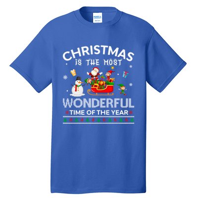 Christmas Is The Most Wonderful Time Of The Year Gift Tall T-Shirt