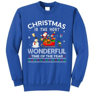 Christmas Is The Most Wonderful Time Of The Year Gift Tall Sweatshirt