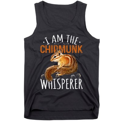 Chipmunk Im The Whisperer Chipmunk Tank Top