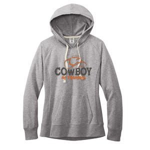 Cowboy In Training Western America Women's Fleece Hoodie