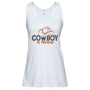 Cowboy In Training Western America Ladies Essential Flowy Tank