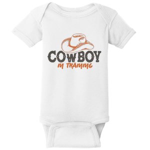 Cowboy In Training Western America Baby Bodysuit