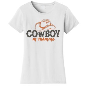 Cowboy In Training Western America Women's T-Shirt