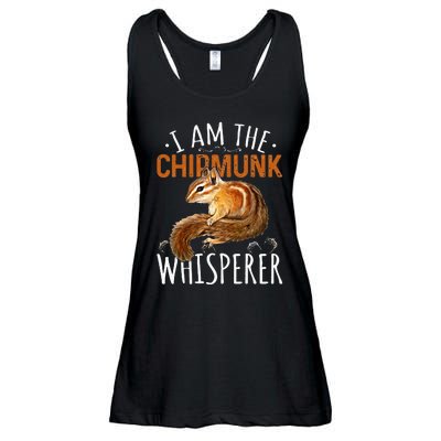 Chipmunk Im The Whisperer Chipmunk Ladies Essential Flowy Tank