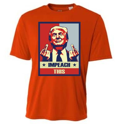 Conservative Impeach This Pro Donald Trump Republican Gift Cooling Performance Crew T-Shirt