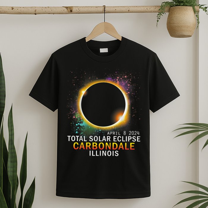 Carbondale Illinois Total Solar Eclipse April 8 2024 T-Shirt