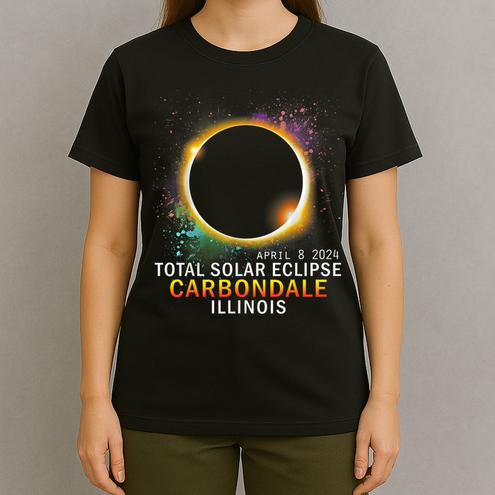 Carbondale Illinois Total Solar Eclipse April 8 2024 T-Shirt