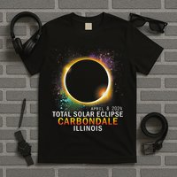 Carbondale Illinois Total Solar Eclipse April 8 2024 T-Shirt