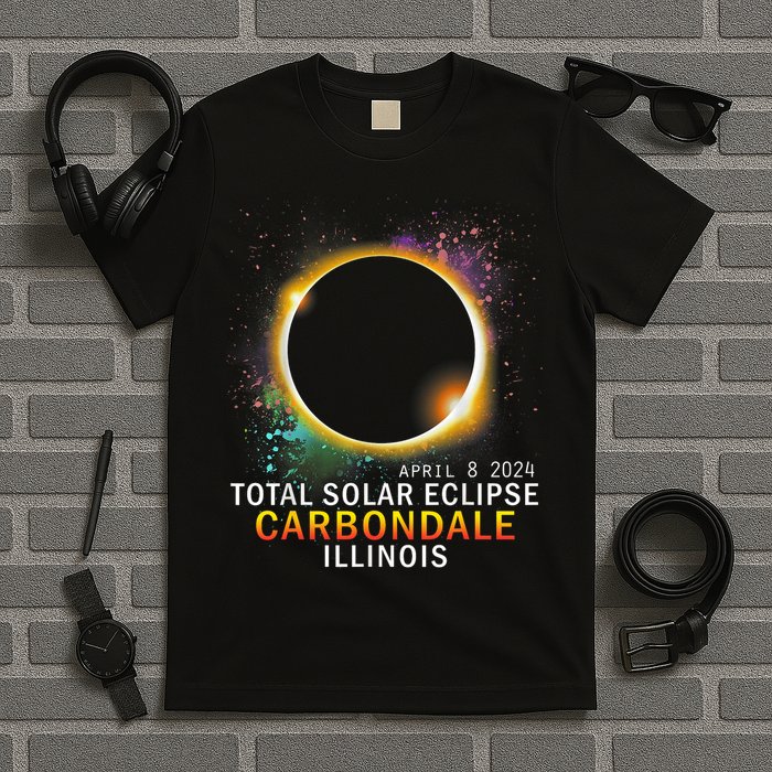 Carbondale Illinois Total Solar Eclipse April 8 2024 T-Shirt
