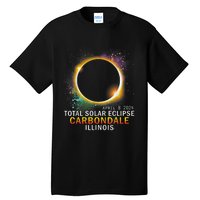 Carbondale Illinois Total Solar Eclipse April 8 2024 Tall T-Shirt