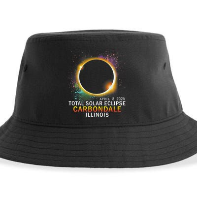 Carbondale Illinois Total Solar Eclipse April 8 2024 Sustainable Bucket Hat