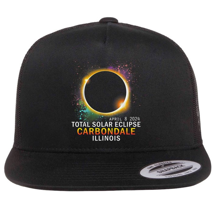 Carbondale Illinois Total Solar Eclipse April 8 2024 Flatbill Hat