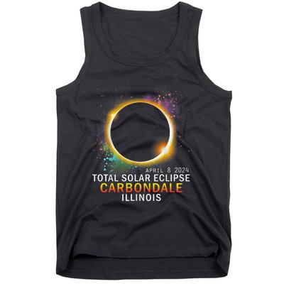 Carbondale Illinois Total Solar Eclipse April 8 2024 Tank Top