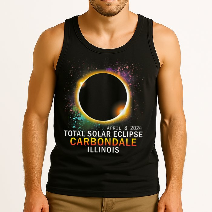 Carbondale Illinois Total Solar Eclipse April 8 2024 Tank Top