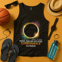 Carbondale Illinois Total Solar Eclipse April 8 2024 Tank Top