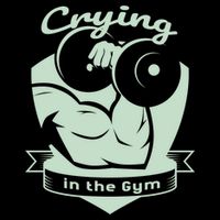 Crying In The Gym Funny Workout Gym Weightlifting Athlete Gift Doggie Tank