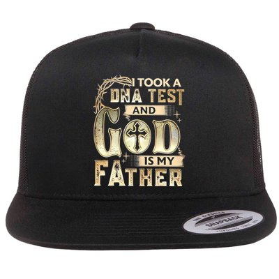 Christian I Took A DNA Test And God Is My Father Gospel Pray Flatbill Hat