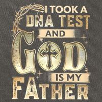 Christian I Took A DNA Test And God Is My Father Gospel Pray Cotton Canvas Backpack