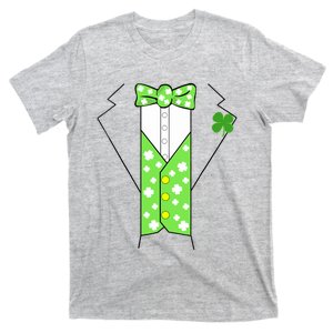 Costume Irish Tuxedo Funny St Patricks Day Boy T-Shirt