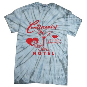 Continental In The Heart Of Atlantic City Hotel Tie-Dye T-Shirt