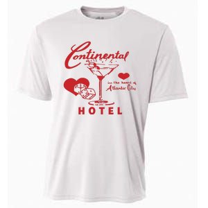 Continental In The Heart Of Atlantic City Hotel Cooling Performance Crew T-Shirt