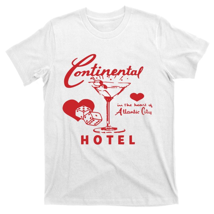 Continental In The Heart Of Atlantic City Hotel T-Shirt