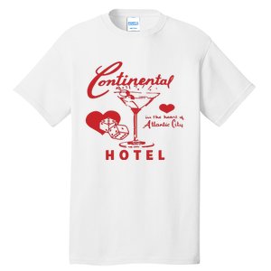 Continental In The Heart Of Atlantic City Hotel Tall T-Shirt