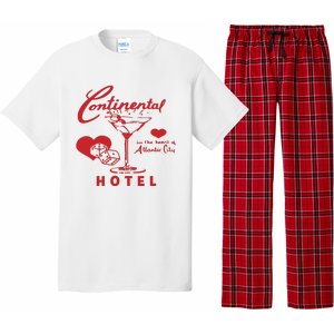 Continental In The Heart Of Atlantic City Hotel Pajama Set