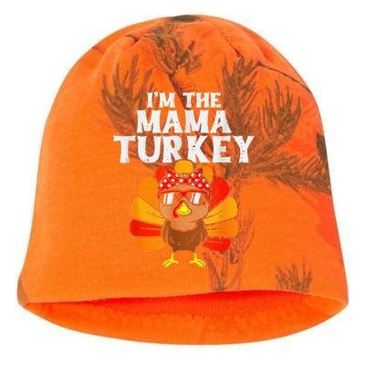 Cute IM The Mama Turkey Family Matching Thanksgiving Kati - Camo Knit Beanie