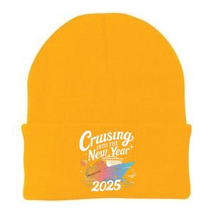 Cruising Into The New Year 2025 Family Vacation Holiday Knit Cap Winter Beanie