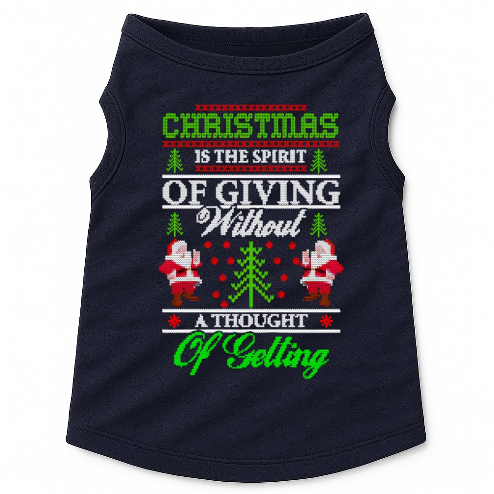 Christmas Is The Spirit Of Giving Doggie Tank