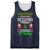 Christmas Is The Spirit Of Giving Mesh Reversible Basketball Jersey Tank