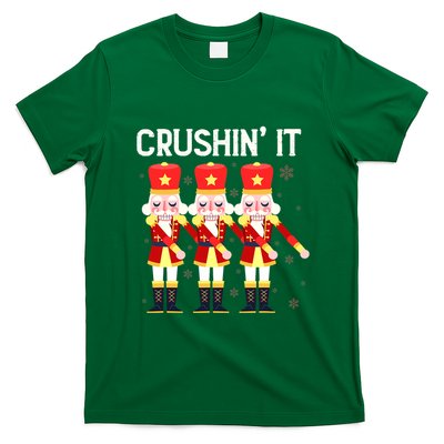 Crushin' It The Christmas Retro Holiday Cute Nutcracker Xmas T-Shirt