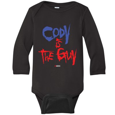 Cody Is The Guy Baby Long Sleeve Bodysuit