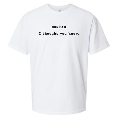 Conrad I Thought You Knew Sueded Cloud Jersey T-Shirt