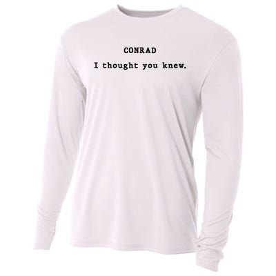 Conrad I Thought You Knew Cooling Performance Long Sleeve Crew