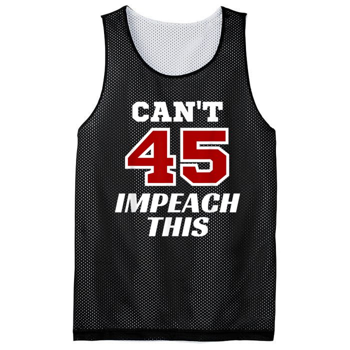 Cant Impeach This Trump Impeachment Champion Trump Wins Mesh Reversible Basketball Jersey Tank