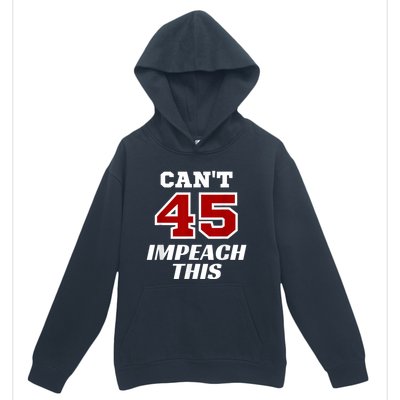 Cant Impeach This Trump Impeachment Champion Trump Wins Urban Pullover Hoodie