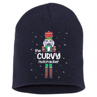 Crushin' It The Christmas Retro Holiday Cute Nutcracker Xmas Short Acrylic Beanie